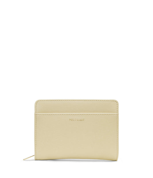 WEBBERSM Small Vegan Wallet - Vintage | Color: White - variant::vanilla