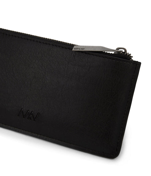 SEVA Vegan Wallet - Vintage | Color: Black - variant::black