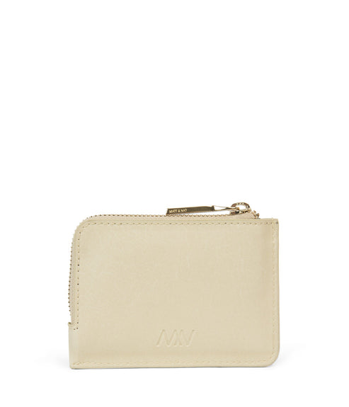 SEVASM Small Vegan Wallet - Vintage | Color: White - variant::vanilla