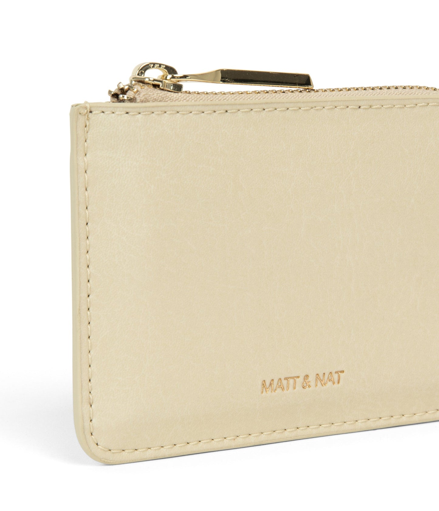 SEVASM Small Vegan Wallet - Vintage | Color: White - variant::vanilla