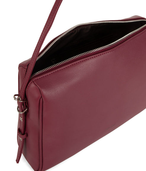 HAVANA Vegan Shoulder Bag - Arbor | Color: Red - variant::beetroot