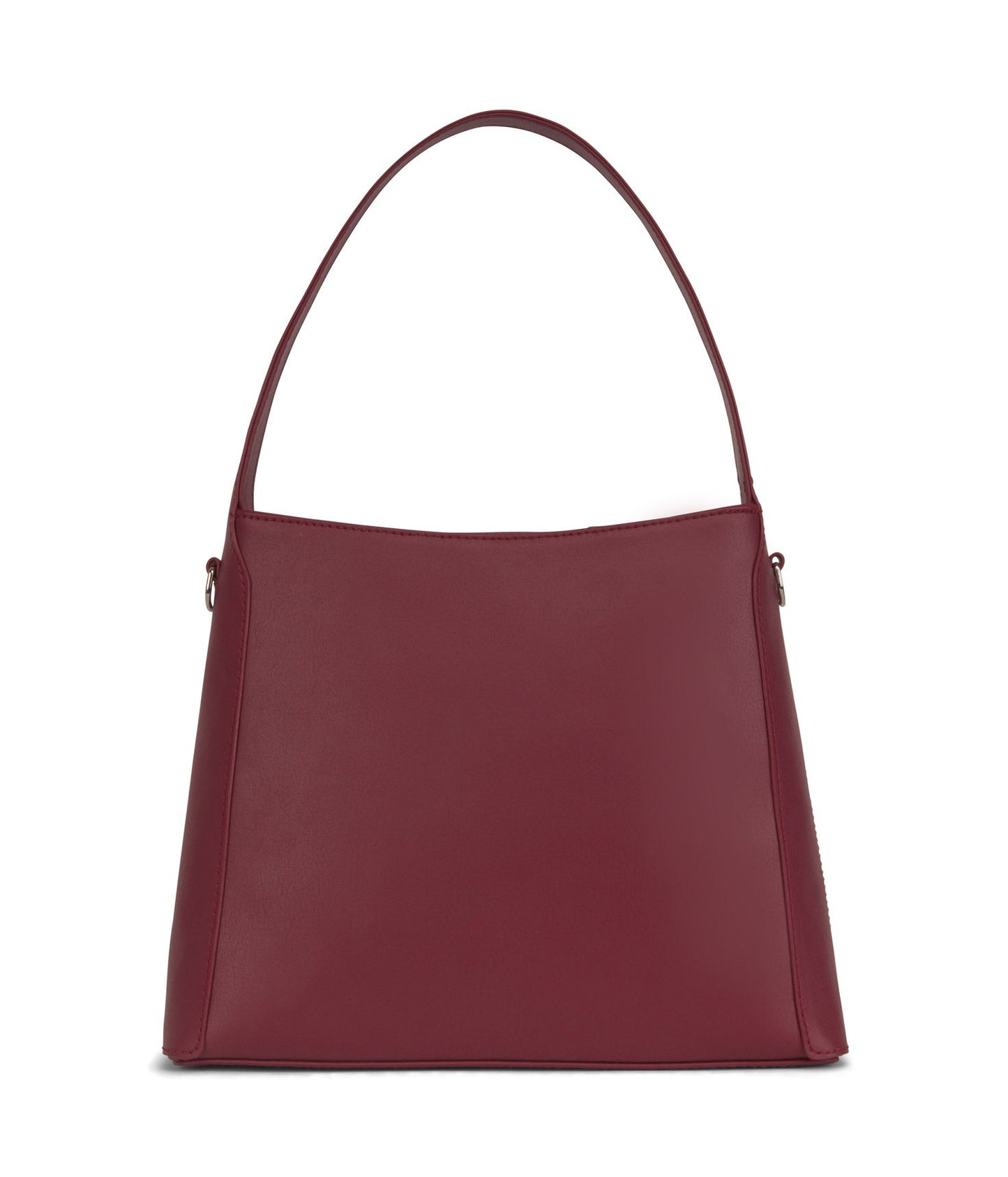 JADA Vegan Shoulder Bag - Arbor | Color: Red - variant::beetroot