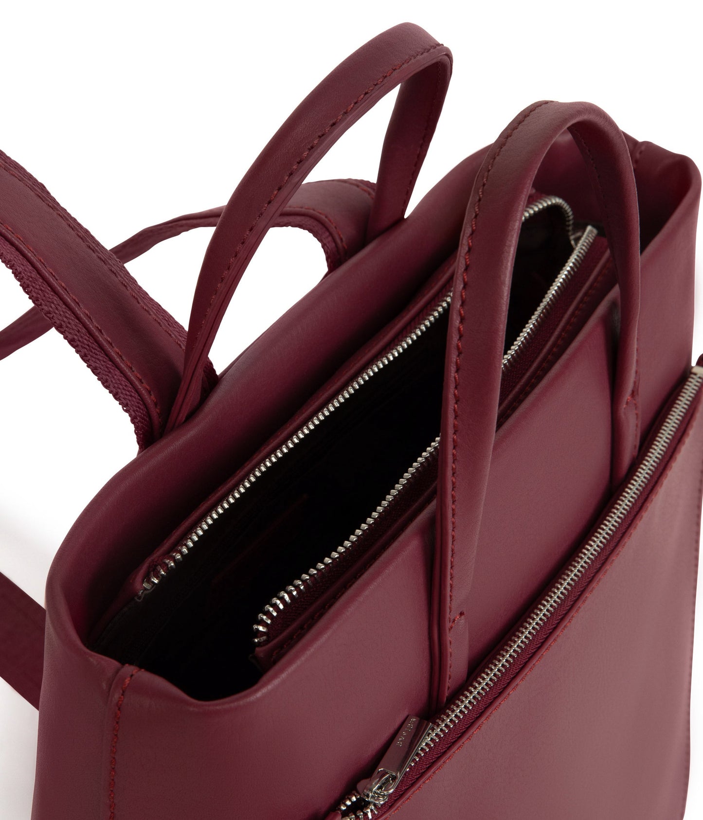 MILAN Vegan Backpack - Arbor | Color: Red - variant::beetroot