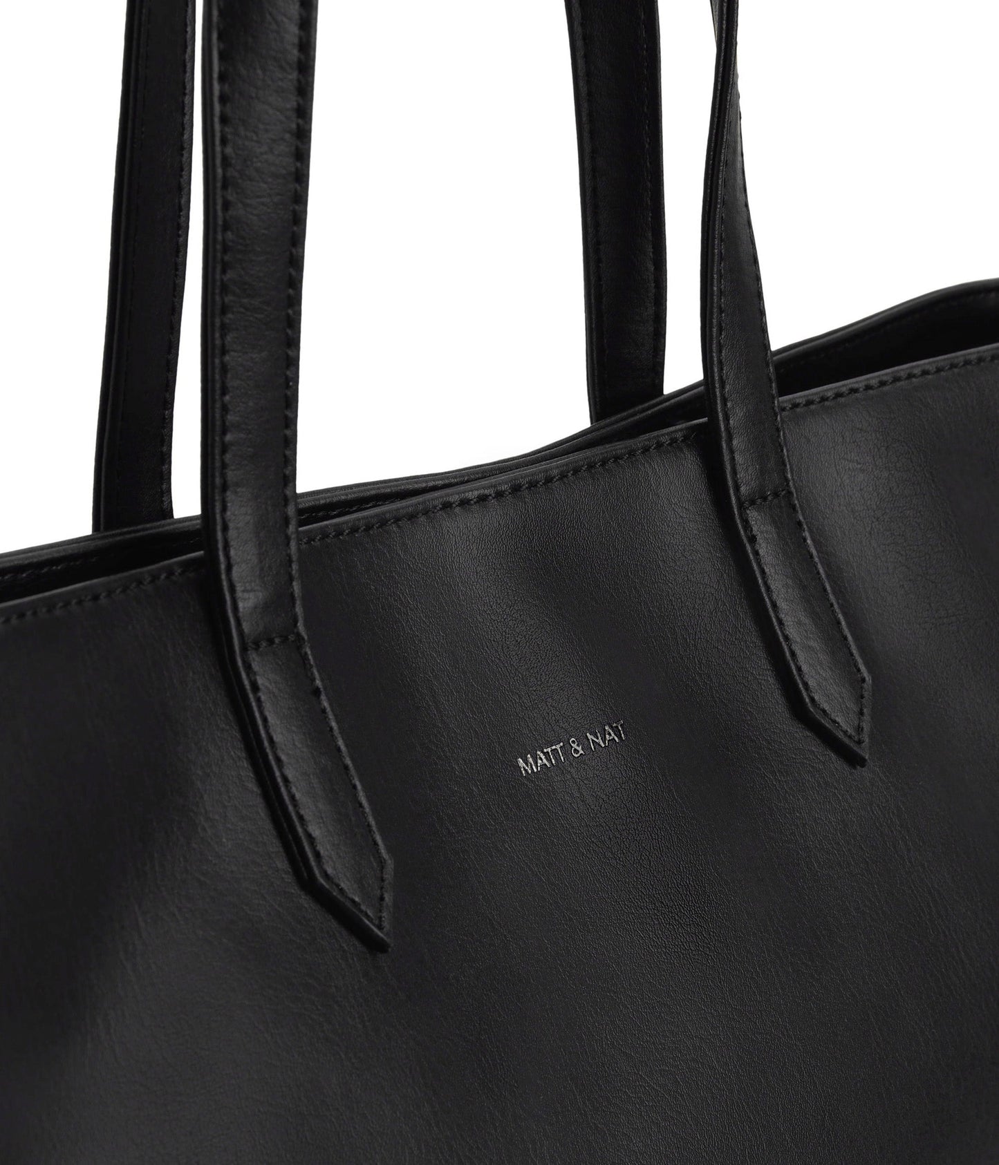 SCHLEPP Vegan Tote Bag - Arbor | Color: Black - variant::black