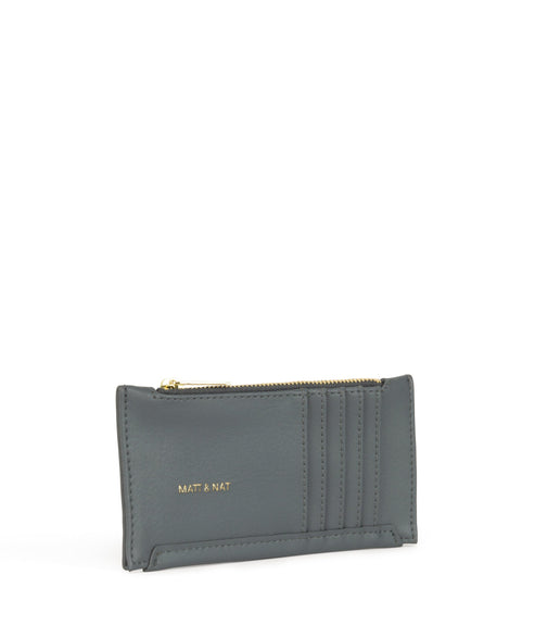 JESSE Slim Vegan Wallet - Arbor | Color: Grey - variant::mushroom