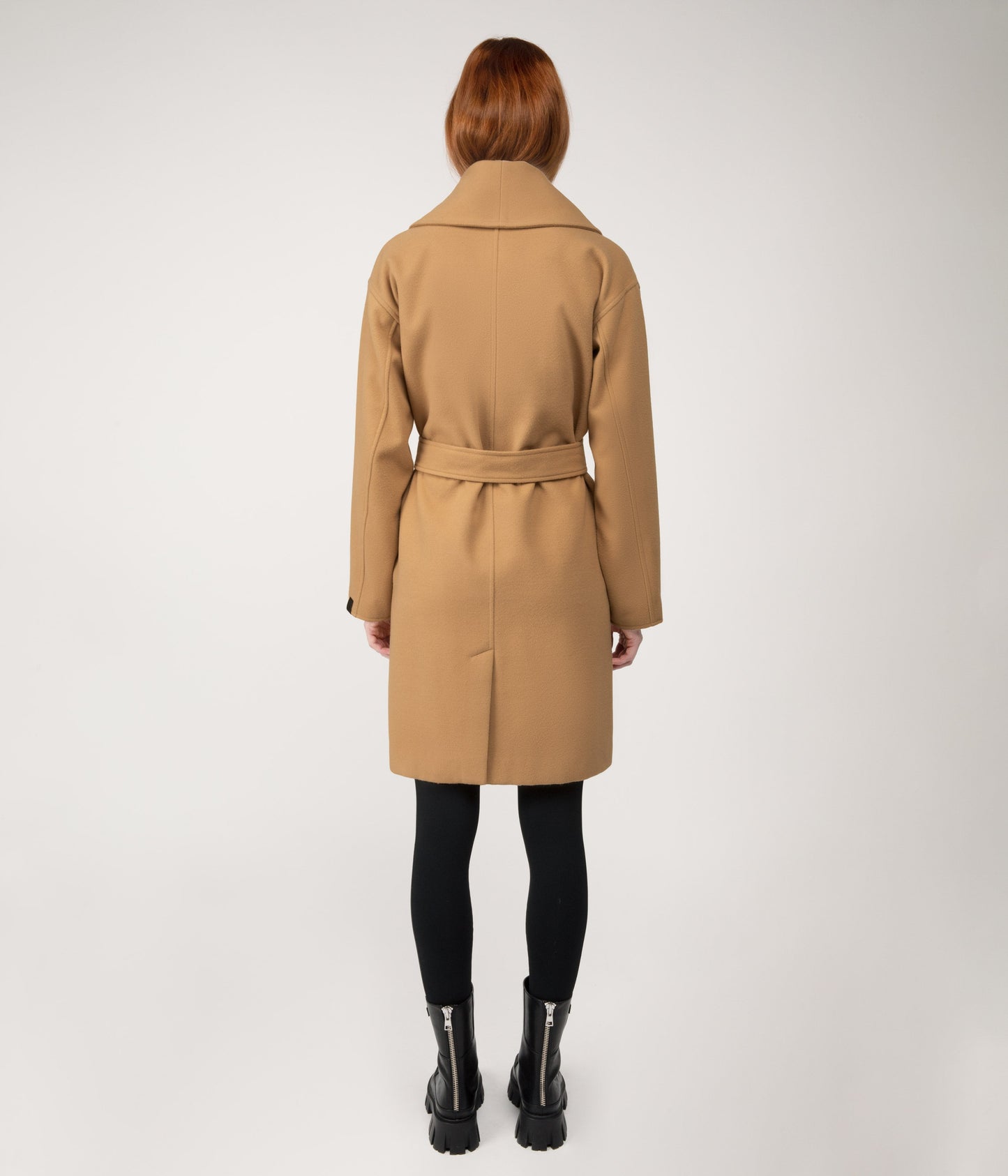 SOHEE Women's Vegan Coat | Color: Brown - variant::espresso