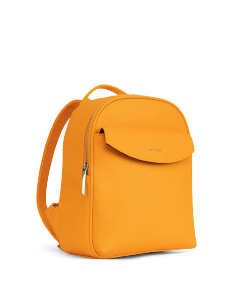 HARLEM Small Vegan Backpack - Purity | Color: Orange - variant::arancia