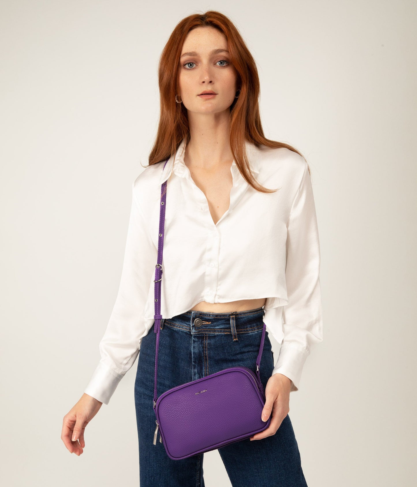 PAIR Vegan Crossbody Bag - Purity | Color: Red - variant::lychee