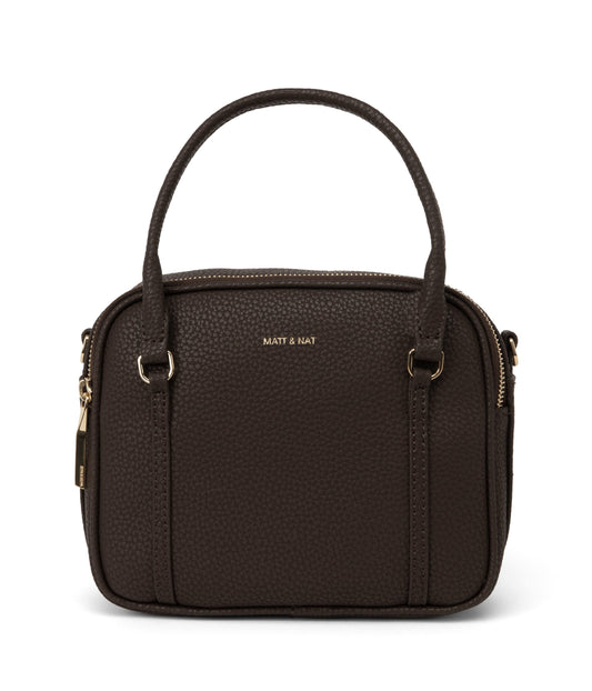 SABBILG Vegan Satchel - Purity | Color: Brown - variant::truffle