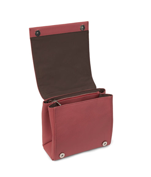 ADELSM Small Vegan Satchel - Purity | Color: Red - variant::lychee