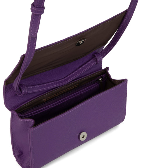 EMI Vegan Crossbody Bag - Purity | Color: Purple - variant::violet