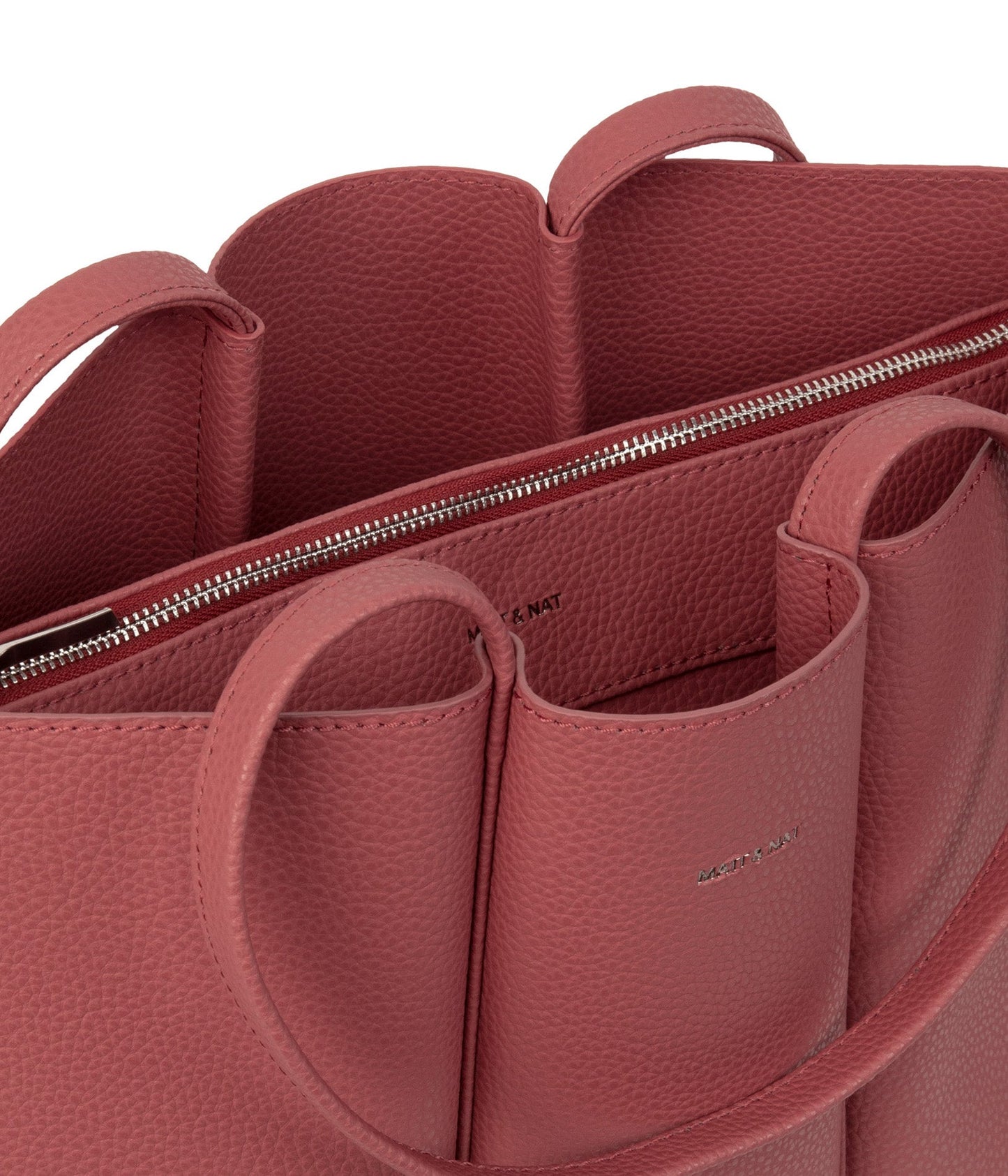 HYDE Vegan Tote Bag - Purity | Color: Red - variant::lychee