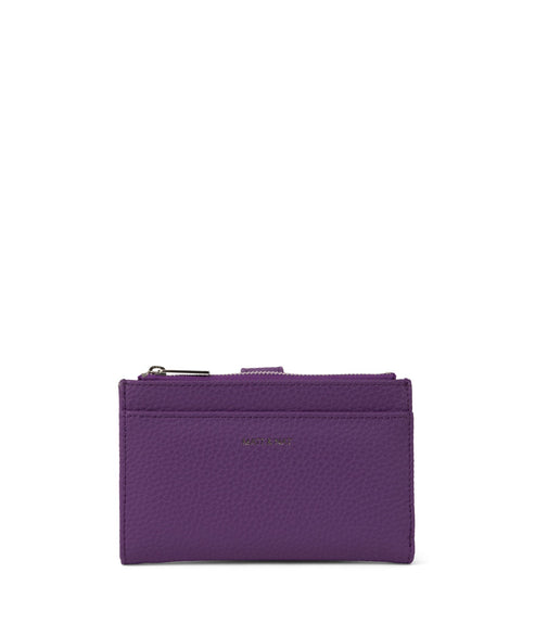 MOTIVSM Small Vegan Wallet - Purity | Color: Purple - variant::violet