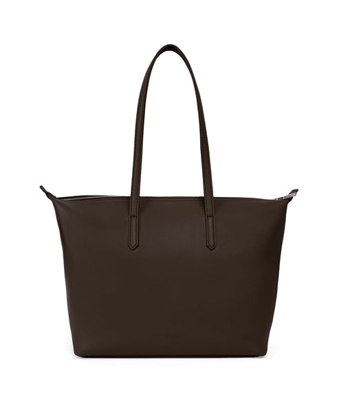 ABBI Vegan Tote Bag - Sol | Color: Brown - variant::espresso