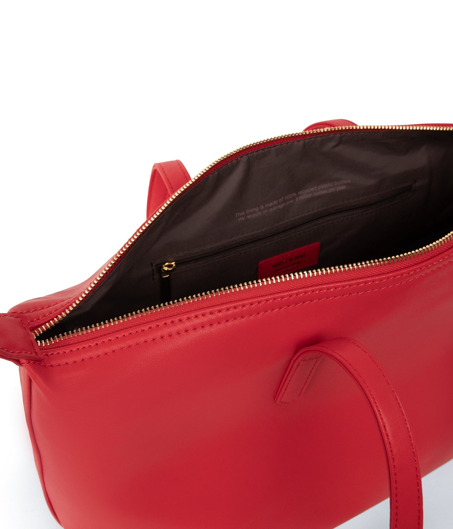 ABBI Vegan Tote Bag - Sol | Color: Red - variant::sorbet