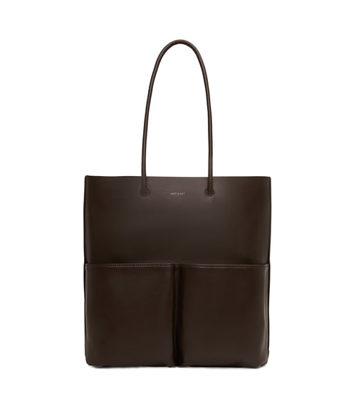 BERTA Vegan Tote Bag - Sol | Color: Brown - variant::espresso