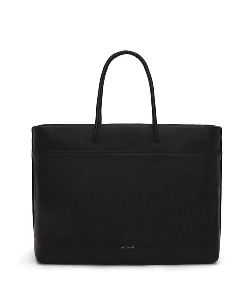 LILET Vegan Diaper Bag - Sol | Color: Black - variant::black