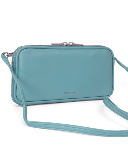 OLIV Vegan Crossbody Wallet - Sol | Color: Blue - variant::canal