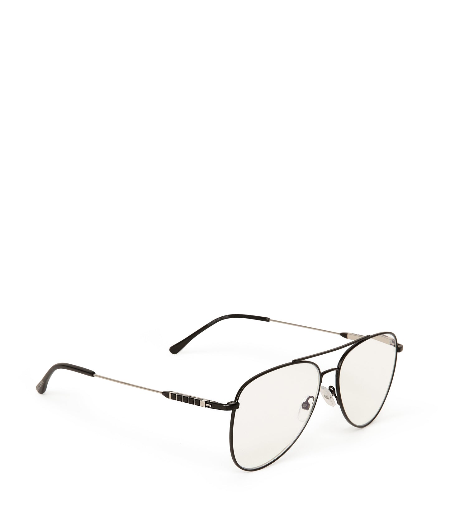HIMARI-3 Recycled Aviator Reading Glasses | Color: Black - variant::black