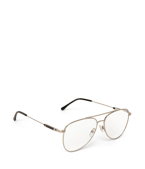 HIMARI-3 Recycled Aviator Reading Glasses | Color: Grey - variant::silver