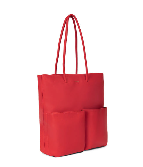 BERTA Vegan Tote Bag - Sol | Color: Red - variant::sorbet