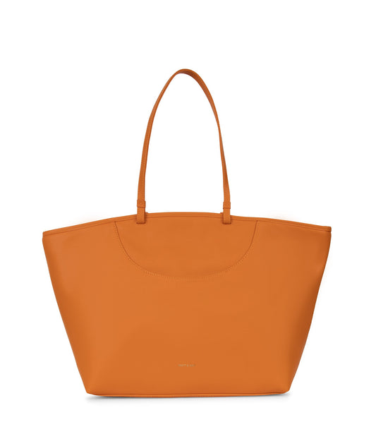 ALLIE Vegan Tote Bag - Arbor | Color: Orange - variant::spice