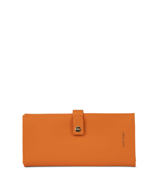SOSI Vegan Folded Wallet - Arbor | Color: Orange - variant::spice