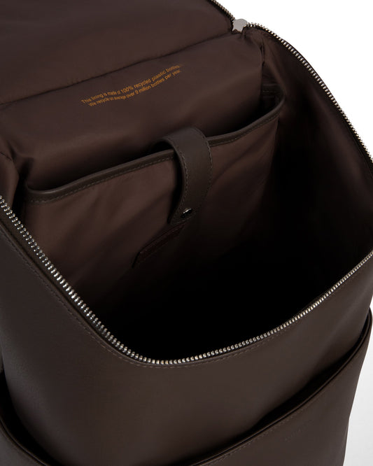DEAN Vegan Backpack - Arbor | Color: Brown - variant::decaf