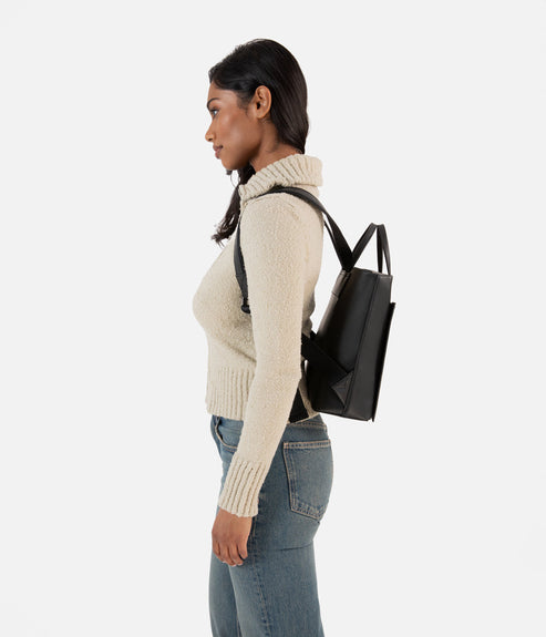 MILAN Vegan Backpack - Arbor | Color: White, Beige - variant::macadamia