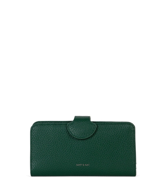 FLOAT Vegan Wallet - Purity | Color: Green - variant::empress