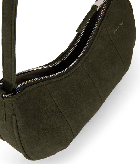 MARI Vegan Shoulder Bag – Solstice | Color: Juniper - variant::juniper