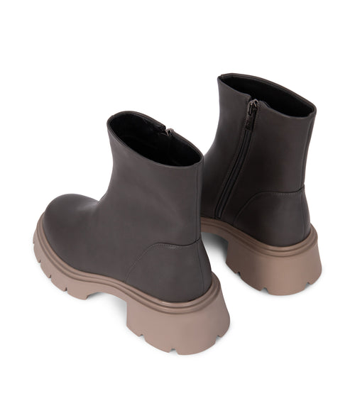 AZIO Women's Vegan Ankle Boots | Color: Brown - variant::brown