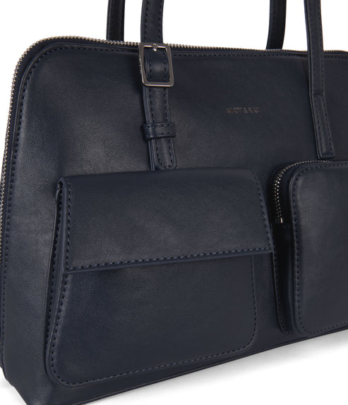 IMENA Vegan Tote Bag – Forum | Color: Navy - variant::navy