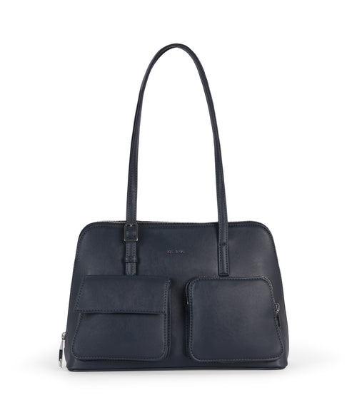IMENA Vegan Tote Bag – Forum | Color: Navy - variant::navy