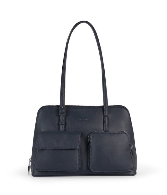 IMENA Vegan Tote Bag – Forum | Color: Navy - variant::navy