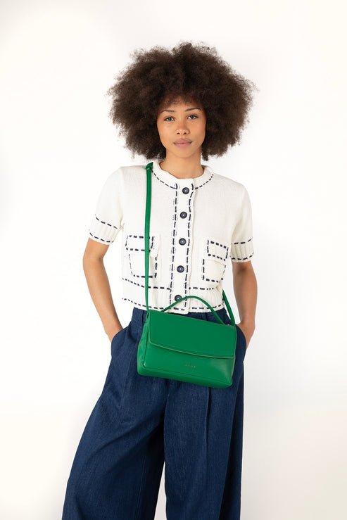 JODI Vegan Crossbody Bag – Forum | Color: Dolphin - variant::dolphin