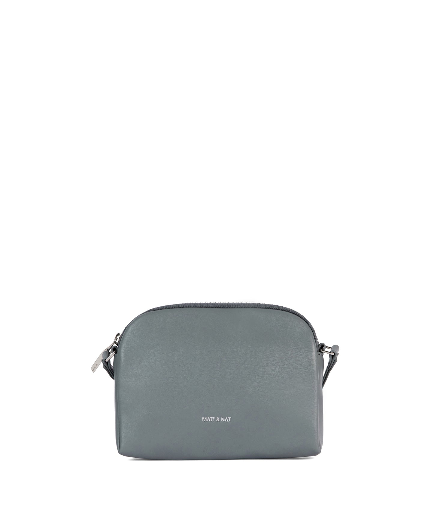 KRISTY Slim Vegan Crossbody Bag - Forum | Color: Dolphin - variant::dolphin