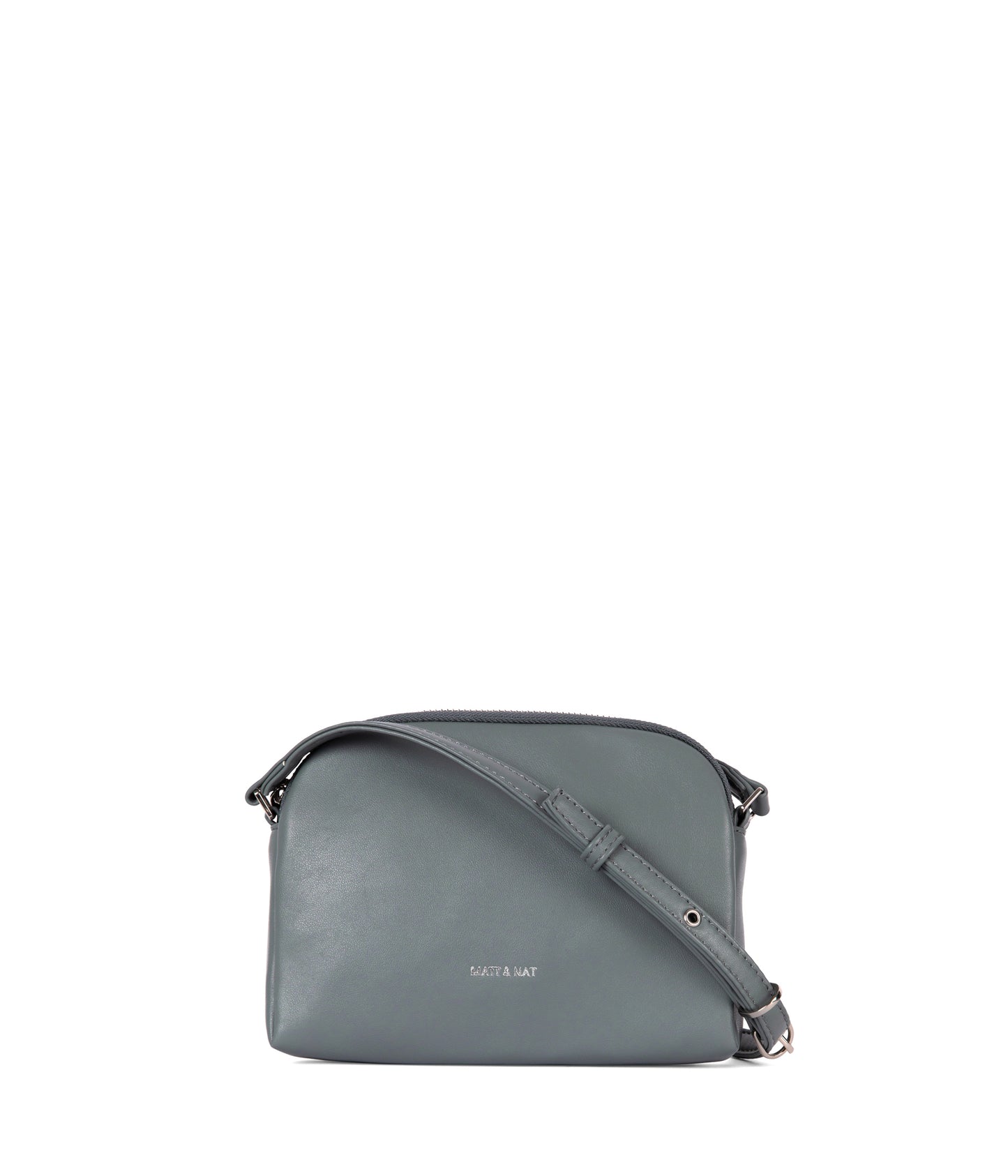KRISTY Slim Vegan Crossbody Bag - Forum | Color: Dolphin - variant::dolphin