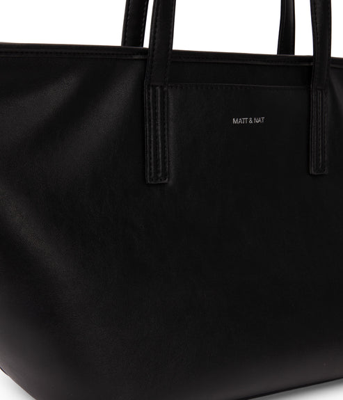 MARISA Vegan Tote Bag – Forum | Color: Black - variant::black