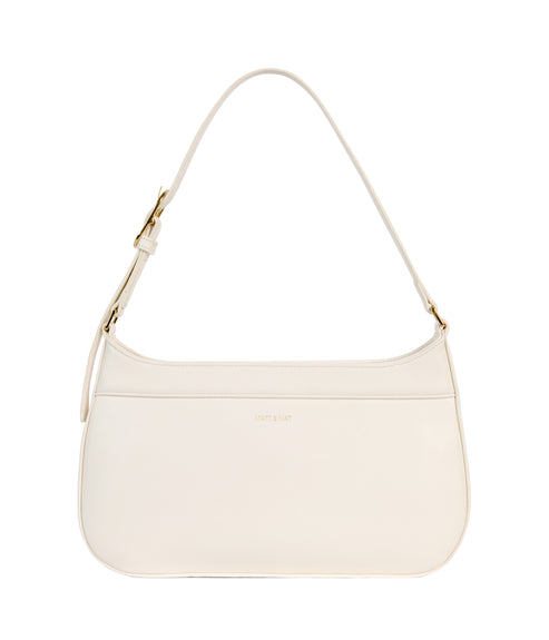 REVE Vegan Shoulder Bag - Forum | Color: Cloud - variant::cloud