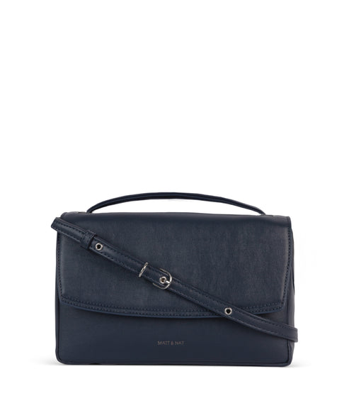 JODI Vegan Crossbody Bag – Forum | Color: Navy - variant::navy
