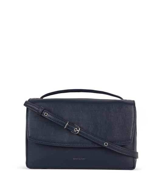 JODI Vegan Crossbody Bag – Forum | Color: Navy - variant::navy