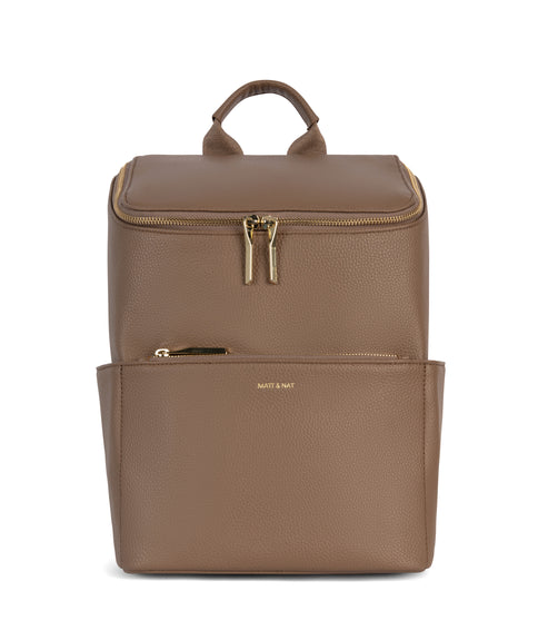 BRAVE Vegan Backpack - Grain | Color: Toffee- variant::toffee