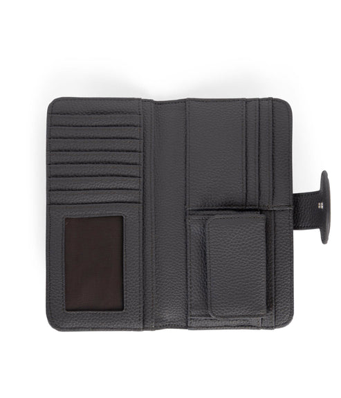 FLOAT Vegan Wallet - Grain | Color:Coal - variant::coal