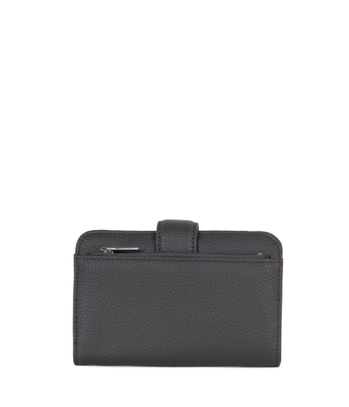 FLOATSM Small Vegan Wallet - Grain | Color: Coal - variant::coal