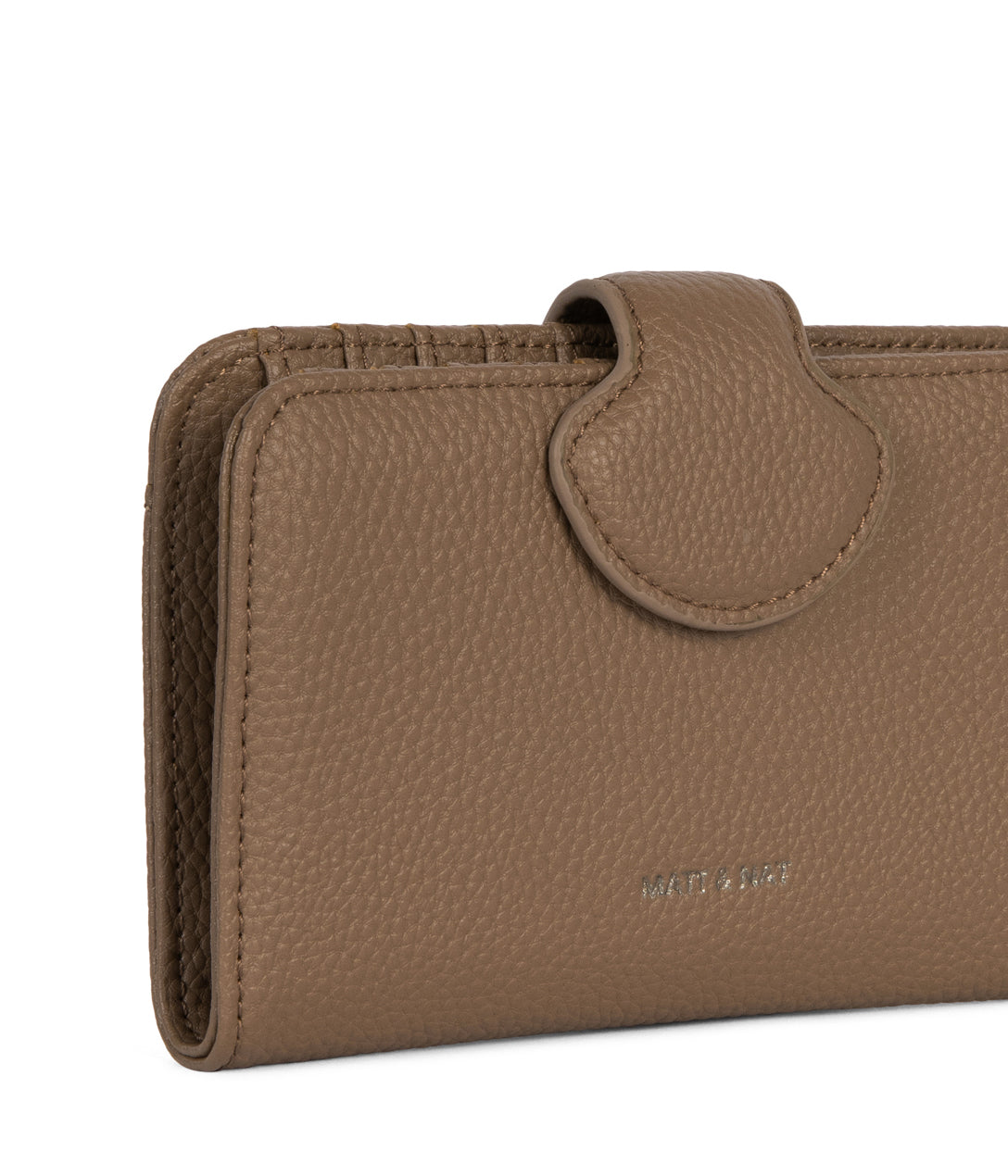 FLOATSM Small Vegan Wallet - Grain | Color: Toffee- variant::toffee