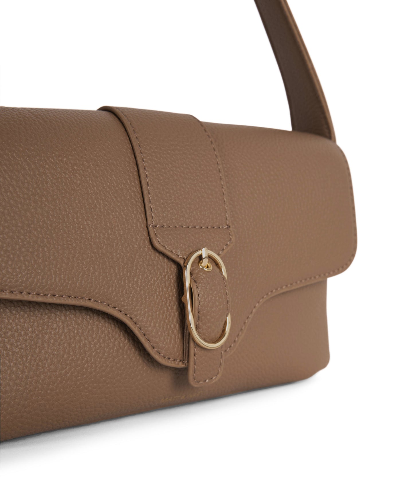 ISABELLE Vegan Shoulder Bag – Grain | Color: Toffee- variant::toffee