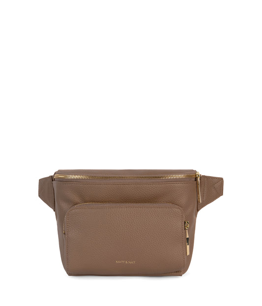 KORA Vegan Belt Bag - Grain | Color: Toffee- variant::toffee