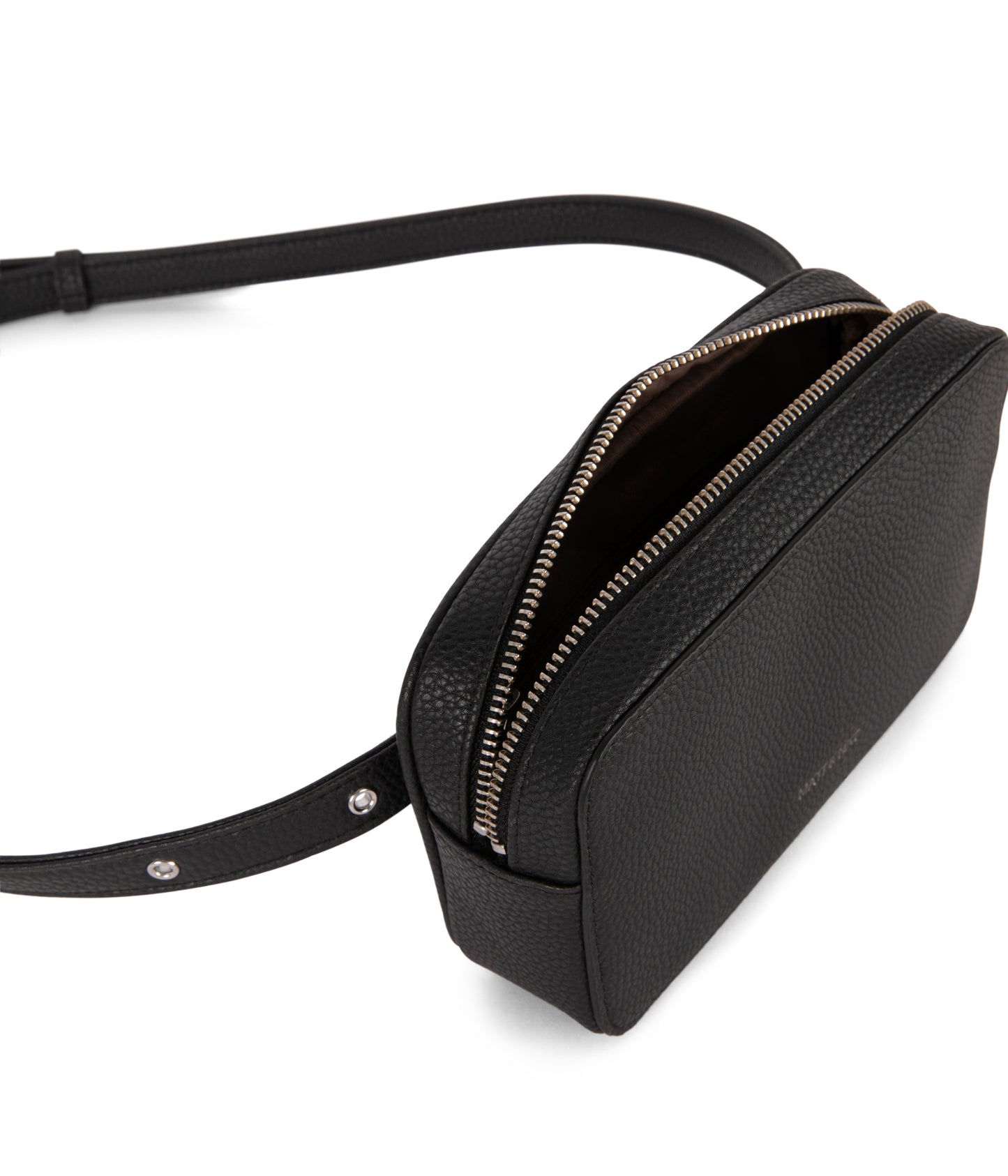LARRA Vegan Belt Bag – Grain | Color: Black - variant::black