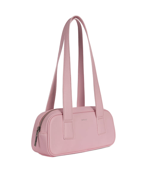 LEMUR Vegan Satchel – Grain | Color: Quartz- variant::quartz